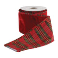 Tartan Plaid Christmas Ribbon