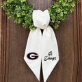 Georgia Logo Embroidered Wreath Sash